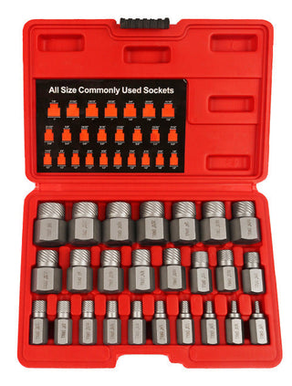 Sunnook 25Pcs Screw Extractor Set Multi