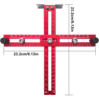 Sunnook Adjustable Cabinet Hardware Jig—for Precise Cabinet and Furniture Assembly