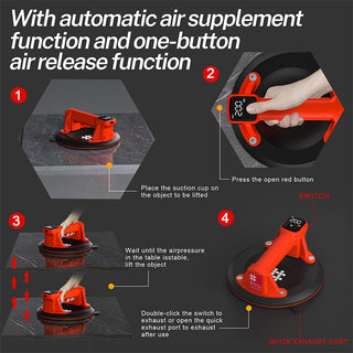 Sunnook Improved Vacuum Electric Suction Cup