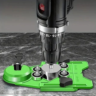 Sunnook Adjustable Drill Bit Hole Saw Guide Jig