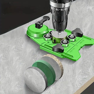 Sunnook Adjustable Drill Bit Hole Saw Guide Jig